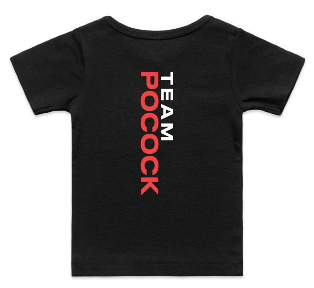 Team Pocock Kids Tee's (Ages 0 and up)