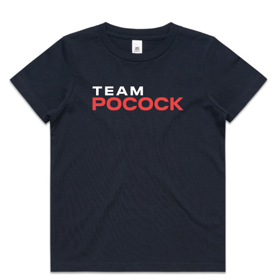 Team Pocock Kids Tee's (Ages 0 and up)